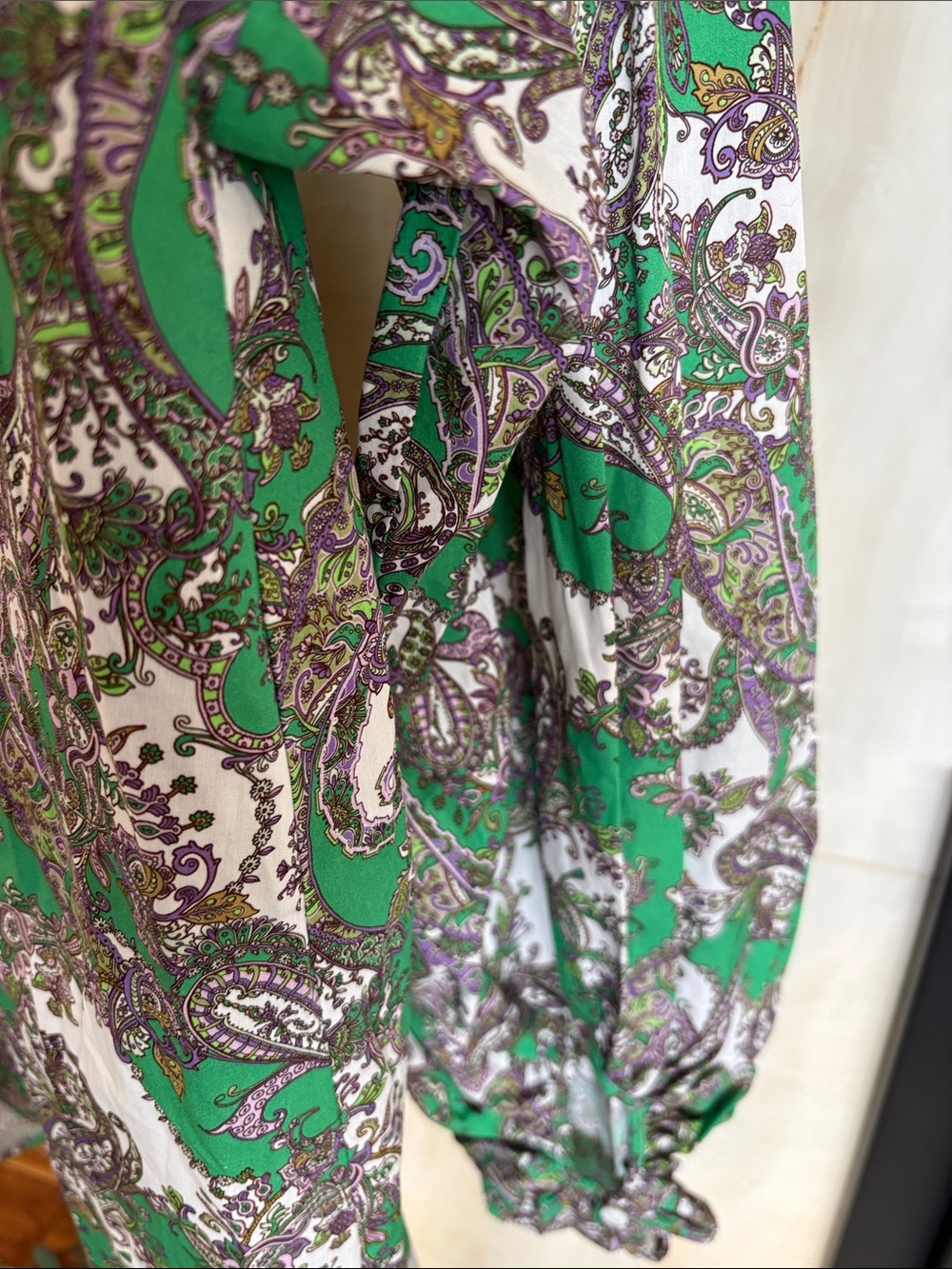 L'AGENCE Mickey Tunic Button-Down Shirt - Picture 6 of 7